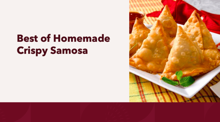 homemade samosa