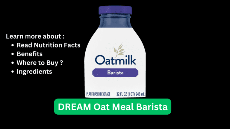 Dream oat milk barista