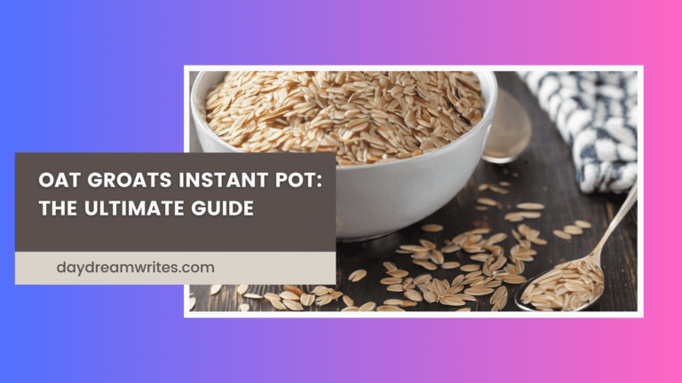 oat groats instant pot