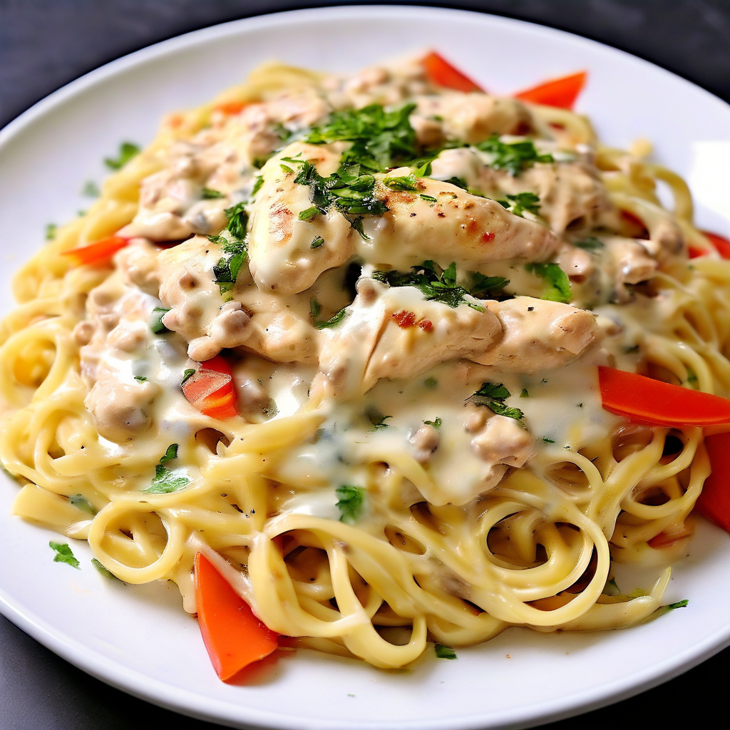 butter noodles with chicken