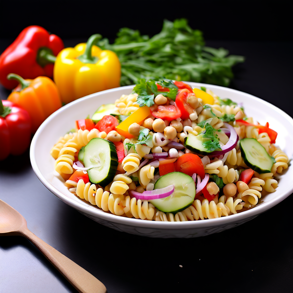 meal prep pasta salad