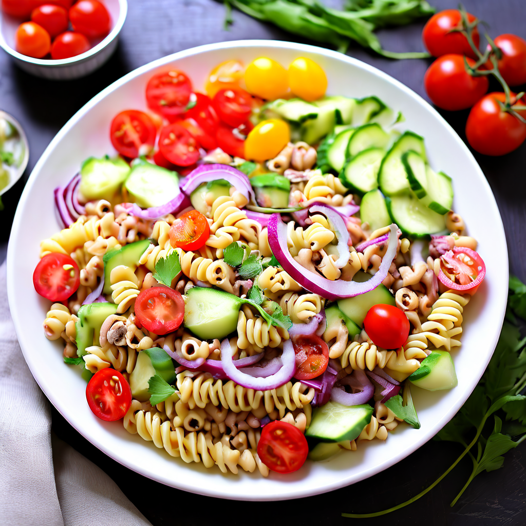 healthy pasta salad